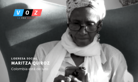 Lideresa Maritza Quiroz asesinada en su propia finca que le había sido restituida por el Estado…