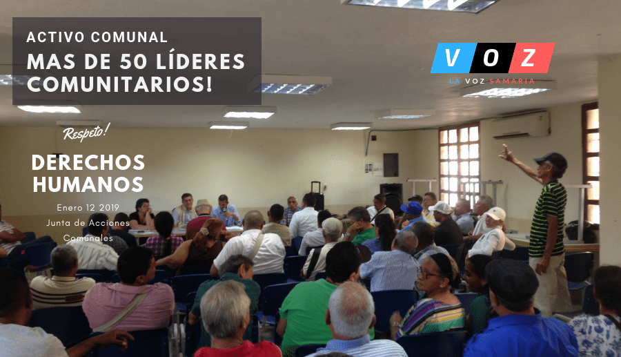 Más de 50 Líderes Comunitarios en Acción! Santa Marta
