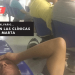 Un eterno calvario… Se vive en las clínicas de Santa Marta